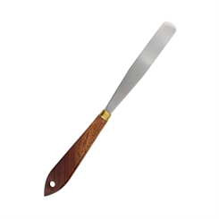 Kosmetex Wachsspatel schmal 15mm, Metallspatel 22 cm, für die Wachs-Enthaarung 