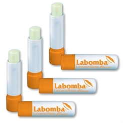 LaBomba Classic Lippenpflege-Stift mit leichtem Vanillearoma, 4.7 g 3 Stück