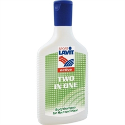 Sport LAVIT Two in One Bodyshampoo für Haut und Haar. Mild kühlend. 200 ml
