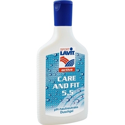 Sport LAVIT Care and Fit 5,5 pH-hautneutrales Duschgel für häufiges Duschen 200 ml
