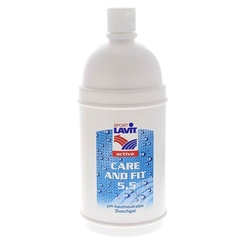 Sport LAVIT Care and Fit 5,5 pH-hautneutrales Duschgel für häufiges Duschen 1 Liter