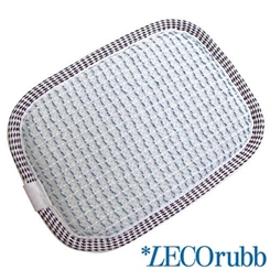 LECOrubb Massageschwamm, Peelingschwamm für sanftes, intensives Peeling der Haut (1)