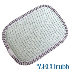 LECOrubb Massageschwamm, Peelingschwamm für sanftes, intensives Peeling der Haut (2)
