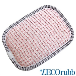 LECOrubb Massageschwamm, Peelingschwamm für sanftes, intensives Peeling der Haut (4)