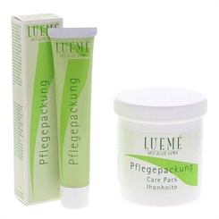 Lueme Pflegepackung, Maske mit Aloe Vera Gesichtsmaske mit Kollagen 