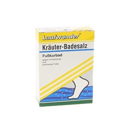 Laufwunder Kräuter-Badesalz, Fußbad bei überanstrengten und verhornten Füßen 250 g