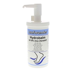 Laufwunder Hydrobalm Pflege und Schutz für trockene, empfindliche Füsse, 450ml mit Spender