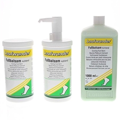 Laufwunder Fußbalsam kühlend pflegende Deocreme mit Menthol und Kampfer 1000 ml mit Spender