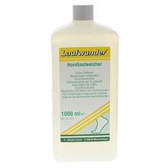 Laufwunder Hornhautweicher hilft Hornhaut und Hühneraugen zu entfernen. 1000 ml