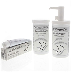 Laufwunder Sensitivbalm, Fusscreme, Intensivpflege mit Microsilber, Fussbalsam für sehr trockene Haut, 