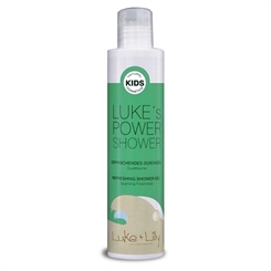 Lukes Power Shower, Duschgel für Jungen Naturkosmetik für Kinder, Kinderkosmetik, 