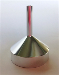 Metall Parfüm-Trichter Kosmetex Silberner Trichter (43 mm) zum Umfüllen 