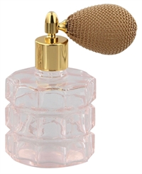 Kosmetex Flakon 50 Ml: Eckiges Glas Mit Goldenem Zerstäuber – Perfekt Für Parfums & Düfte