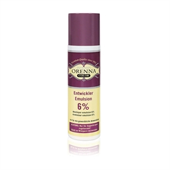 ORENNA 6% Entwickleremulsion Wasserstoffperoxid Entwickler zum Augenbrauen Wimpern färben, 50ml 