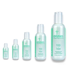 Ovimed Bio-basisches Duschgel und Shampoo mit Panthenol, für Kopfhaut, Gesicht und Körper 