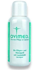 Ovimed Bio Körper- und Massageöl mit Lavendelöl beruhigendes Massageöl, 250ml 250 ml