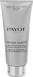 Payot Mousse Clarté, Gesichtsreinigung egalisiert Pigmentstörungen, Absolute Pure White, 200 ml 