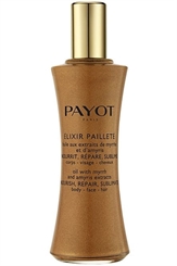 PAYOT Élixir Pailleté, Trockenöl mit Myrrhe und Amyris Auszügen, repariert, nährt und verschönt Haut und Haare, LesÉlixirs, 100 ml 