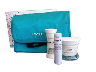 Payot Trio Hydratation Parfaite Perfect 4-teiliges Reise-Set, Hydra24 Creme,Hydra24 Lippenpflege,Reinigungsmilch 