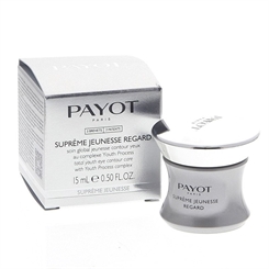 Payot Supréme Jeunesse Regard, Augencreme Anti-Aging-Pflege, Glättung der Augenpartie, hellt Augenschatten auf,15 ml 