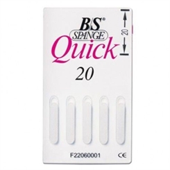 B/S-Spange Quick, Größe 20 zur Behandlung eingewachsener Nägel 20