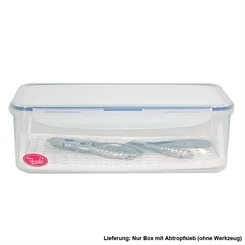 Steribox, 28x16x8 cm Behälter für die Desinfektion, Sterilisationsbox, Desinfektionsbox, Reinigung von Instrumenten 