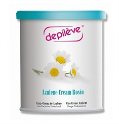Depileve Azulene Cream Rosin, Azulen Creme Wachs, für ein professionelles Waxing, Haarentfernung 800 Gramm