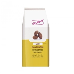 Depileve Karite Extra Film Wax, Film-Wachs Perlen, für ein professionelles flexibles Waxing, Haarentfernung, 500gr 
