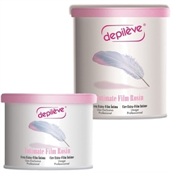 Depileve Intimate Film Rosin, Intim Film-Wachs, für ein professionelles flexibles Waxing, Haarentfernung 