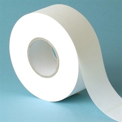 Vlies auf der Rolle für Wachs, weiß, 100 m x 7 cm, Kosmetex Vliesrolle abreißbare Enthaarungsstreifen, 1 Rolle 