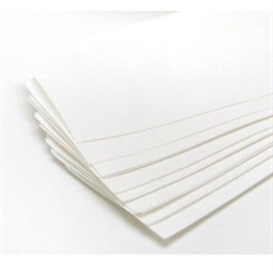 Kosmetex Vliesstreifen für Wachs, weiß, 20 cm x 7 cm, Enthaarungsstreifen, für Gesicht und Körper, 100 Stück 