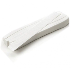 schmale Vliesstreifen für Bikinilinie, Bikinizone, 3 x 13 cm Kosmetex Enthaarungsstreifen, für Gesicht und Intimbereich 