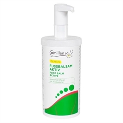 Fussbalsam Aktiv Classic Camillen 60, Fußcreme, für müde Füße und Beine, Balsam mit Rosskastanie 450 ml