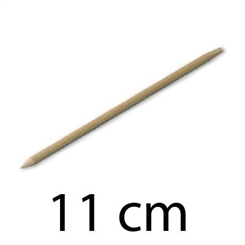 10x Maniküre Stäbchen, Zurückschieben der Nagelhaut, Art wie Rosenholzstäbchen, 11cm 