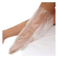 Einmal Fuß Paraffinbad Schutz-Hüllen Kosmetex, Einweg für Hand oder Fuss Paraffin Behandlung, Einheitsgröße Groß, 100 Stück 