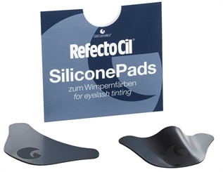 RefectoCil Silicone Pads 1 Paar wiederverwendbare Pads, schwarz, Silikon 