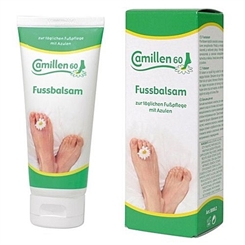 Fussbalsam Original Camillen 60, Fußcreme, Balsam mit Kamillenöl, Azulen, Kampfer 200 ml