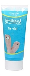 Eis Gel Camillen 60, kühlende Fußcreme mit Kamille, Menthol, für heisse Füsse 30 ml