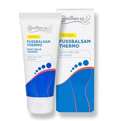 Fussbalsam Extra Thermo Camillen 60, Wärmende Fußcreme, Balsam für den Fuß 