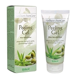 Peeling Gel Aloe, Olive, Camillen 60, Wellness Foot Care mit Aloe Vera und Olivenöl, 