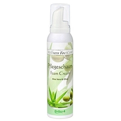 Pflegeschaum Aloe Vera, Olive, Camillen 60, Foam Cream, Wellness Foot Care, 150ml 