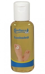 Fussbadeöl Camillen 60, auch für Diabetiker geeignet, Ölbad mit Kamillenöl, Avocadoöl, 100ml 