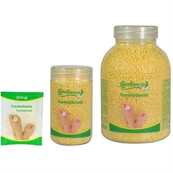 Fussbadesalz, Camillen 60, Fussbad belebender Badezusatz für die Füsse, 350 g