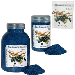 Badesalz Blaubeere, Alge, Camillen 60, Fussbad Badezusatz für die Füsse, mit Fruchtextrakt, 