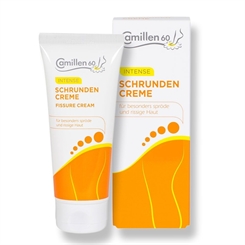Schrundencreme Camillen 60, Fußcreme mit Kamille, Vitamin A für rissige Füsse 