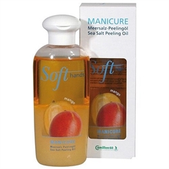 MANICURE Meersalz Peelingöl Mango Handpeeling, Handpflegeöl, 100ml 