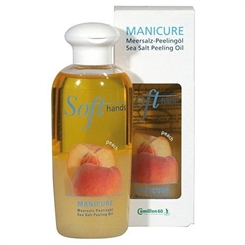 MANICURE Meersalz Peelingöl Pfirsich Handpeeling, Handpflegeöl, 100ml 