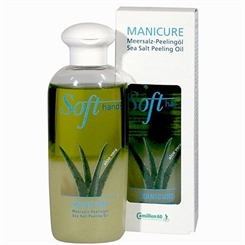 MANICURE Meersalz Peelingöl Aloe Vera Handpeeling, Handpflegeöl, 100ml 