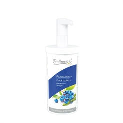 Fusslotion Blueberry & Algae, Camillen 60 mit Hyaluron und Panthenol, 450 ml mit Spender 450ml mit Spender