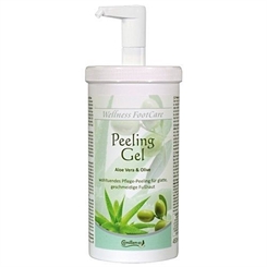 Peeling Gel Aloe, Olive, Camillen 60, Wellness Foot Care mit Aloe Vera und Olivenöl, 450ml mit Spender
